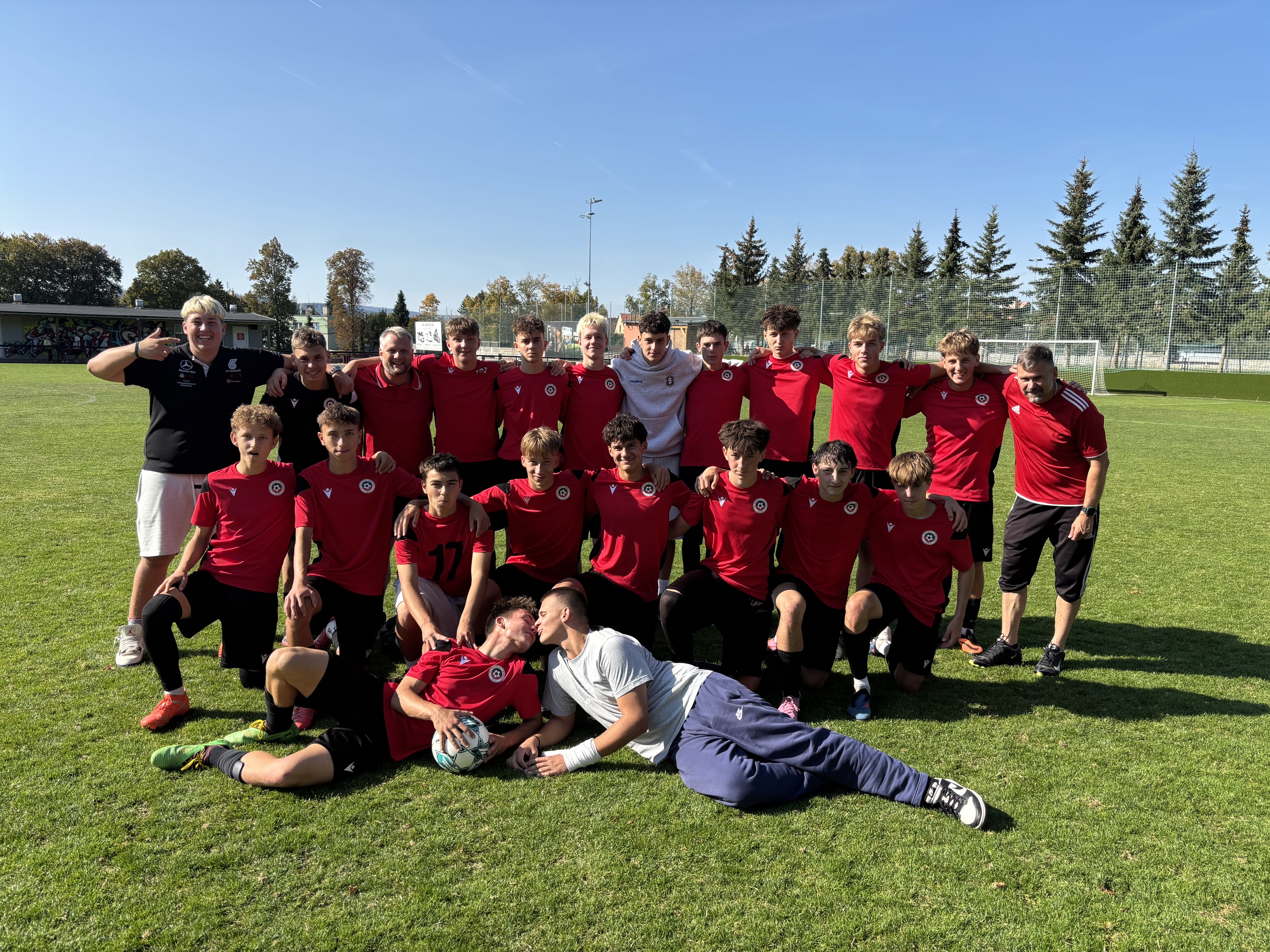 U17 v divoké přestřelce zdolala Beroun.