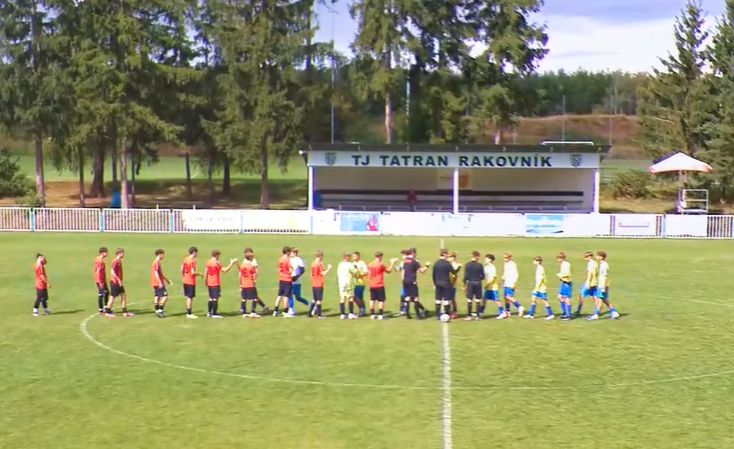 Venkovní zápas U17 v Rakovníku s hořkým koncem