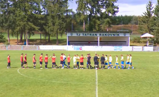 Venkovní zápas U17 v Rakovníku s hořkým koncem